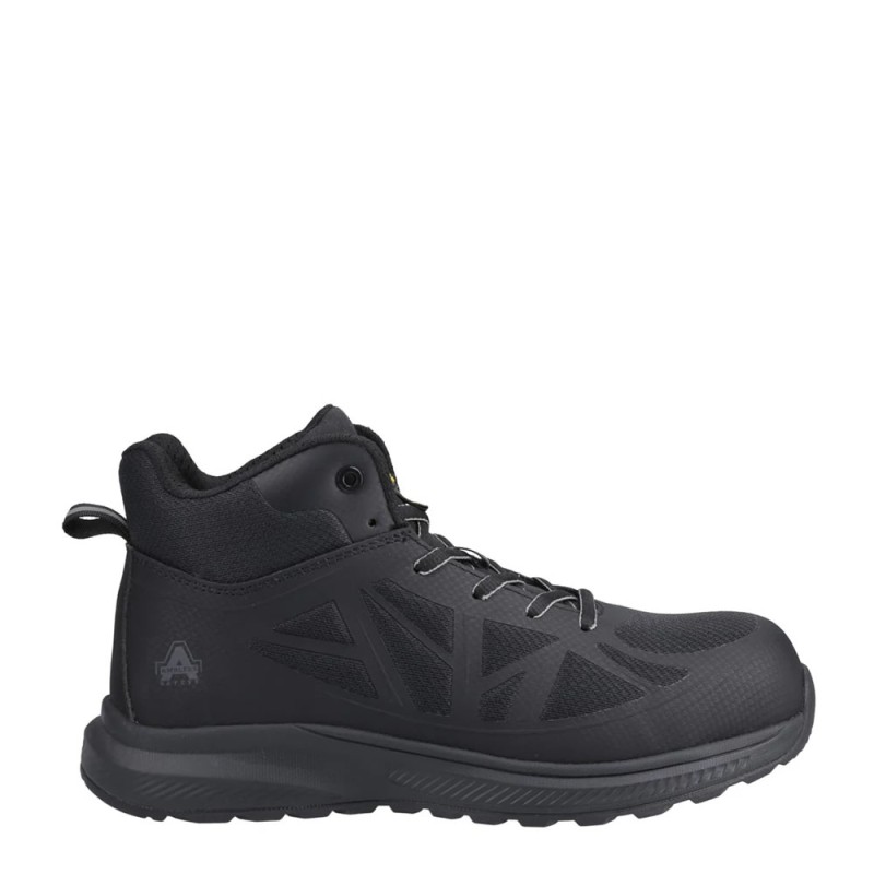 Amblers AS722C Relay Safety Boots Black Metal Free