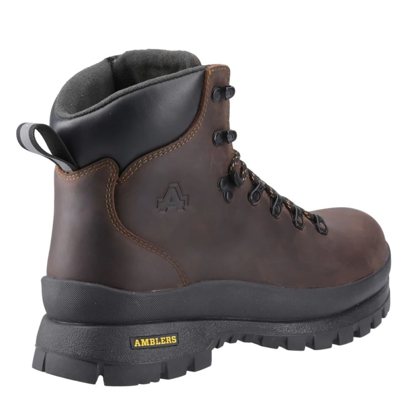 Amblers AS194 Grizedale Waterproof Safety Boots Brown S7S