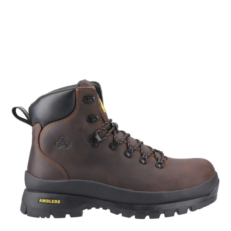 Amblers AS194 Grizedale Waterproof Safety Boots Brown S7S