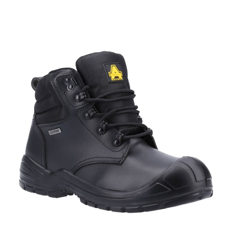 Amblers AS241 Waterproof Safety Boots Black