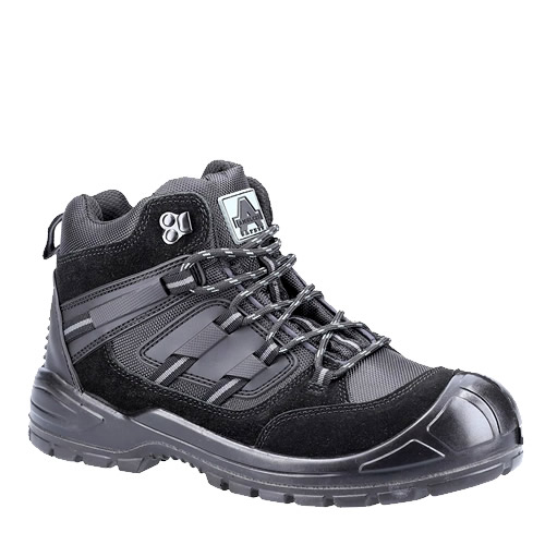 Amblers AS257 Hiker Black Safety Boots