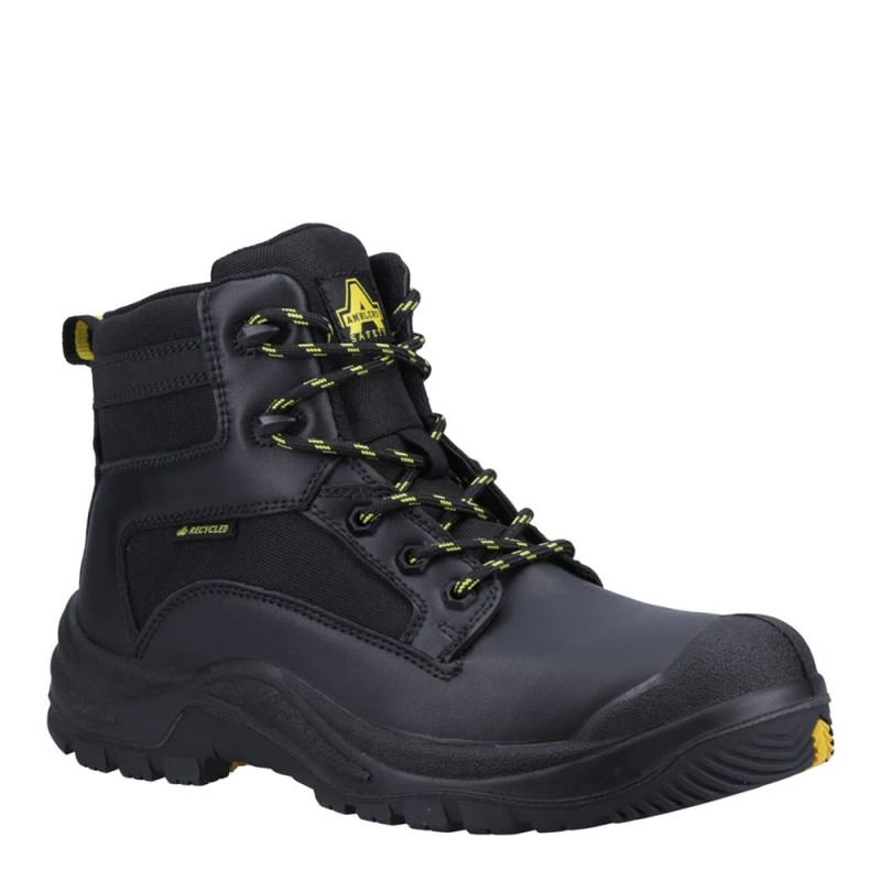 Amblers AS501R Safety Boots Black Metal Free