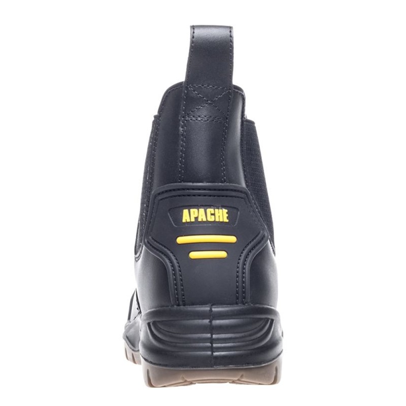Apache AP714SM Black Dealer Safety Boots
