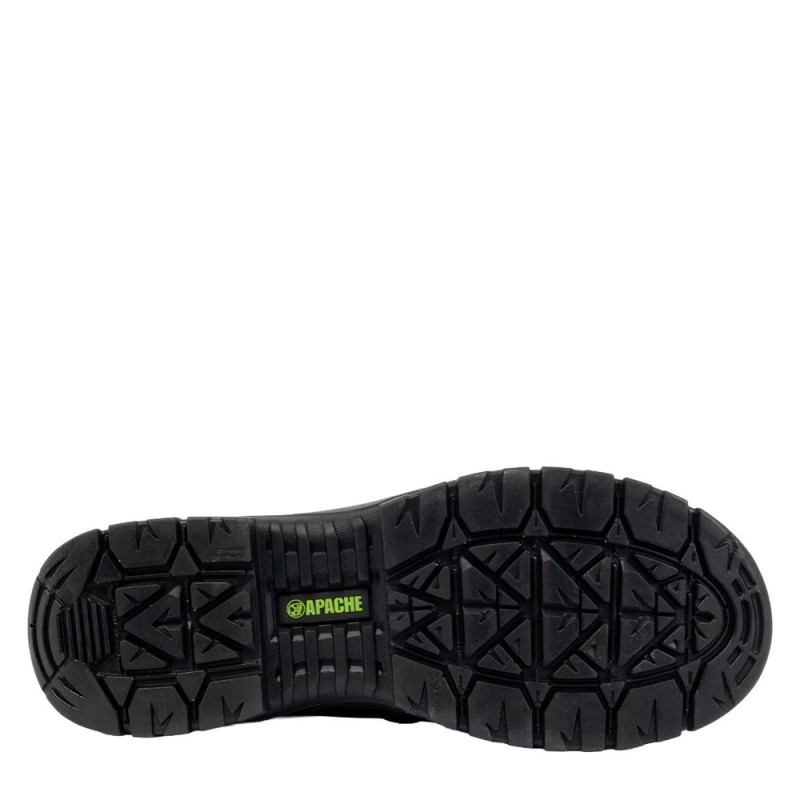 Apache Brooks Black Safety Dealer Boots