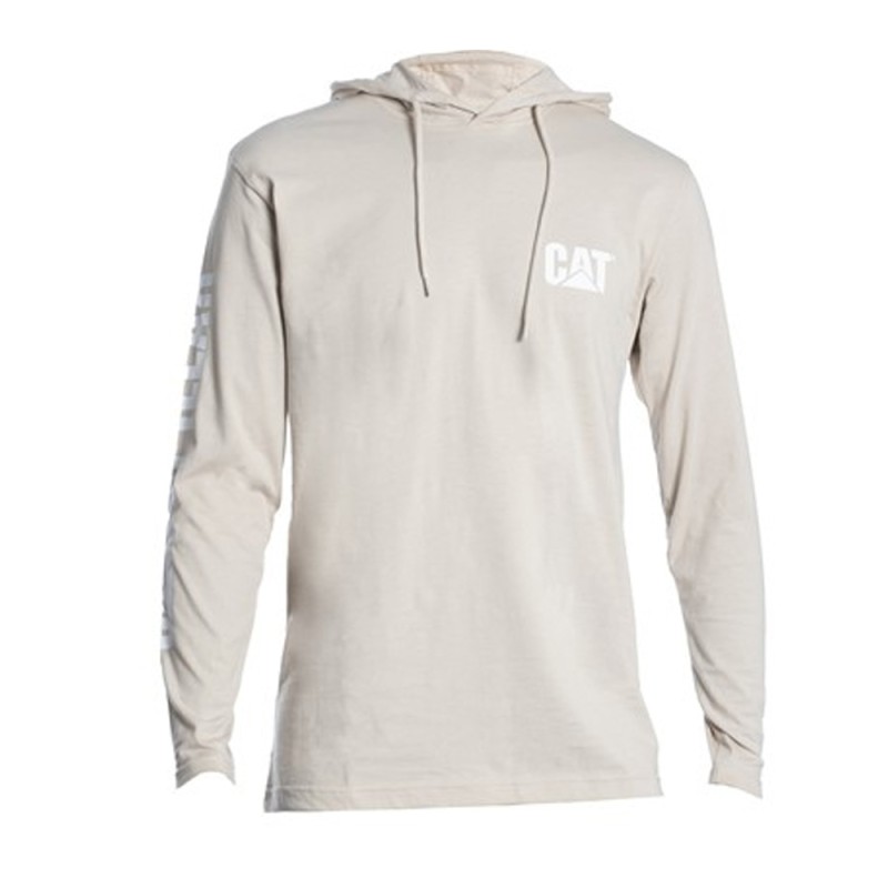CAT 1510425 Hooded Long Sleeve T-Shirt Peyote