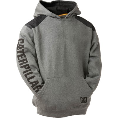 CAT C1910802 Logo Panel Hooded Sweatshirt