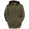 CAT C1910802 Logo Panel Hooded Sweatshirt