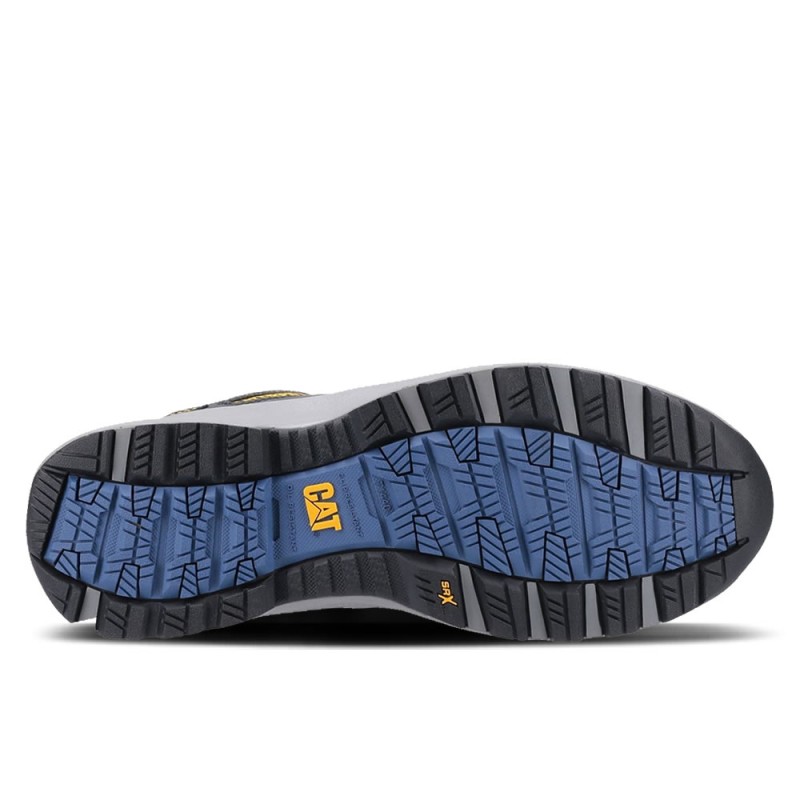 CAT Elmore Low Safety Trainers Blue