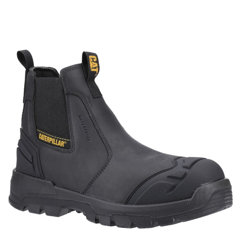 CAT Striver XL Waterproof Dealer Boots Black S7