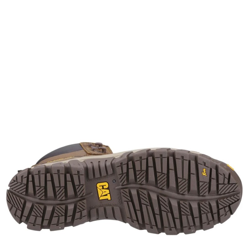 CAT Threshold Waterproof Safety Boots Pyramid Metal Free