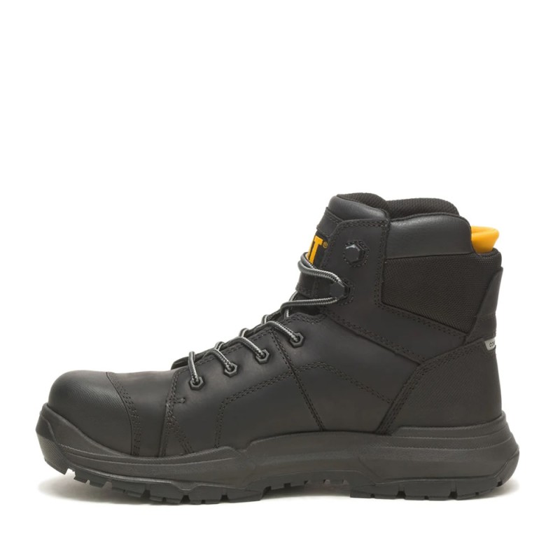 CAT Crossrail 2.0 Waterproof Safety Boots Black Metal Free