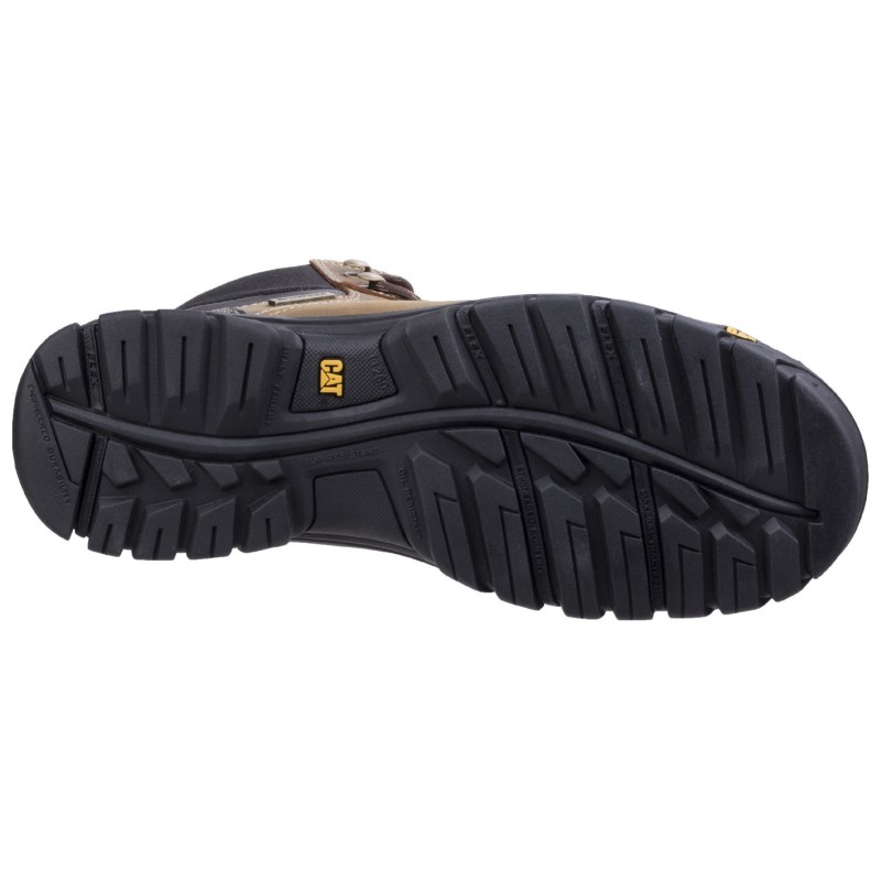 CAT Framework Brown Safety Boots