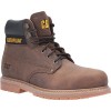 CAT Powerplant Safety Boots Steel Toe Cap S3 Brown