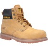 CAT Powerplant Safety Boots Steel Toe Caps Honey S3