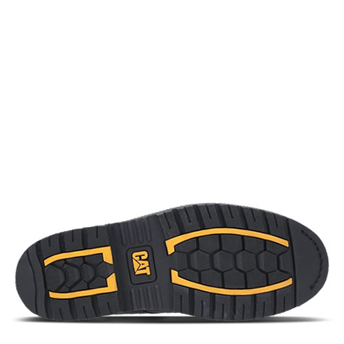 CAT Powerplant SB Safety Boots Steel Toe Caps Black