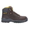 CAT Striver Brown Safety Boots Steel Toe Caps S3