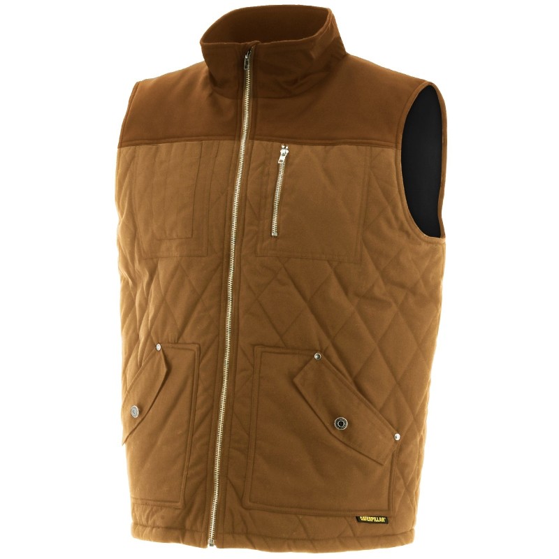 CAT Wax Cotton Vest Gilet
