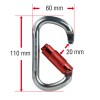 Cofra Sharked 3T Carabina - Connector EN362 85G