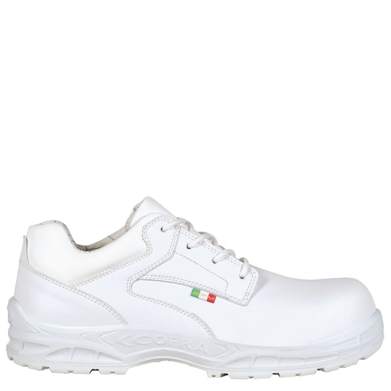 Cofra Stige White Safety Shoes