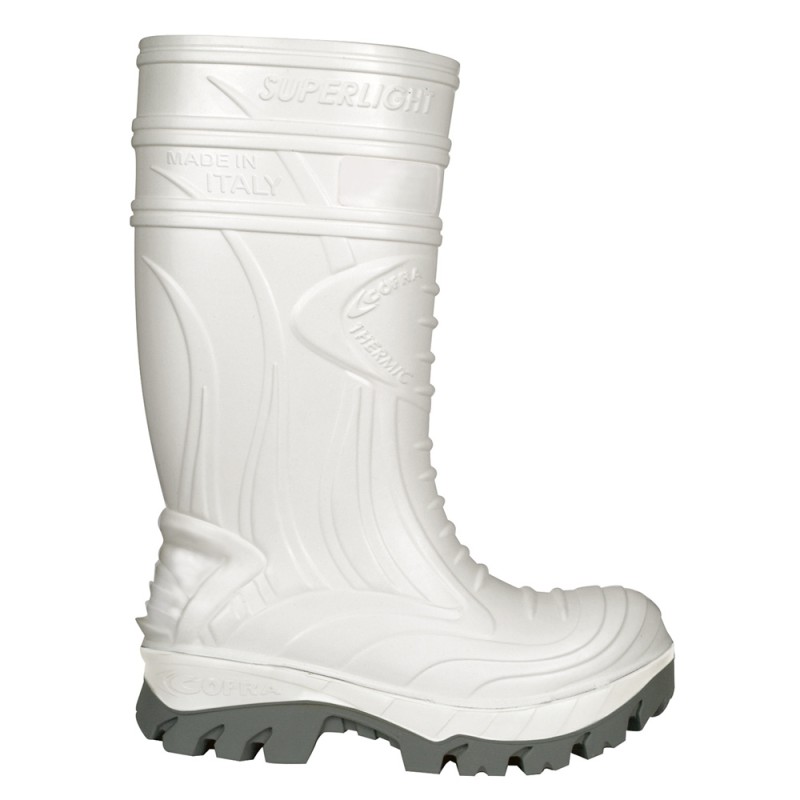 Cofra Thermic White Safety Wellingtons Metal Free