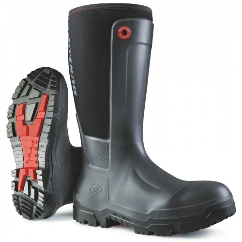 Dunlop Snugboot Workpro Black Safety Wellingtons