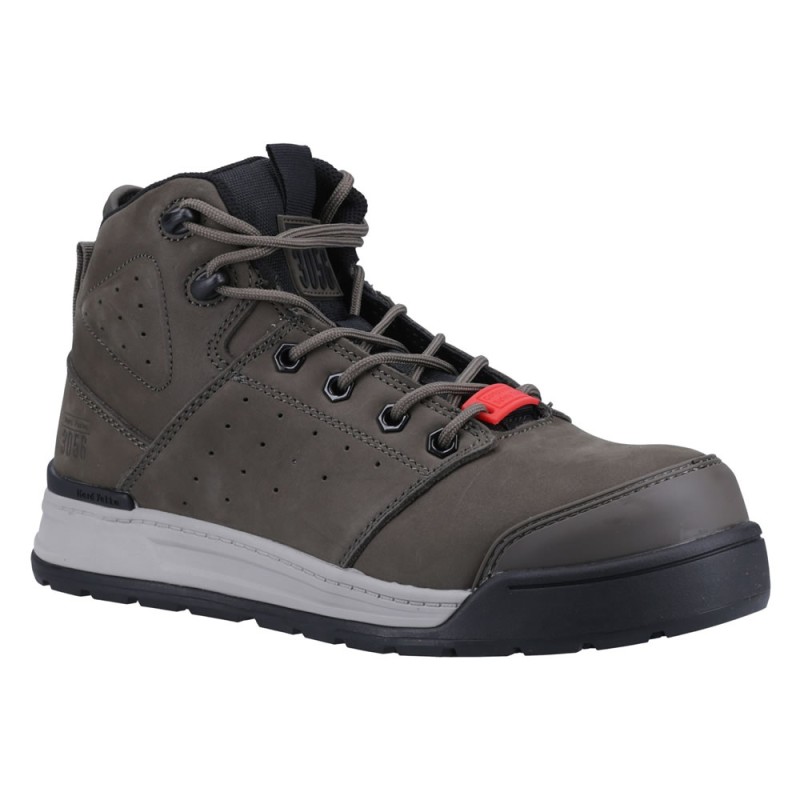 Hard Yakka 3056 PR 130MM Side Zip Cedar Safety Boots Metal Free