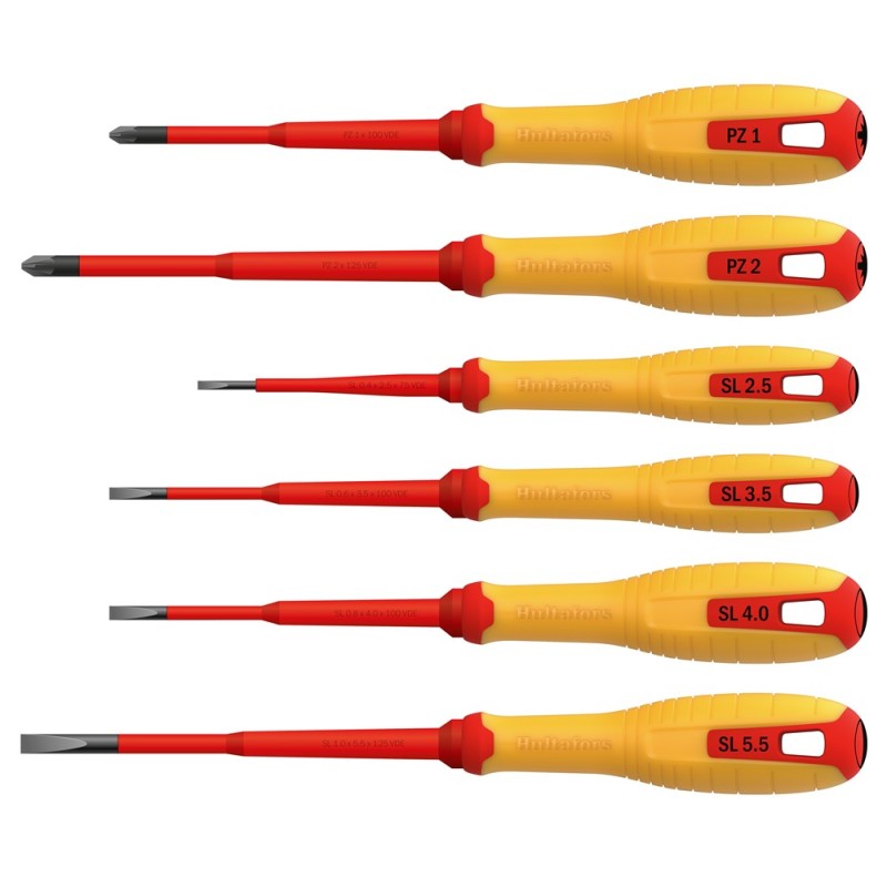 Hultafors VDE Screwdriver Set PZ & SL