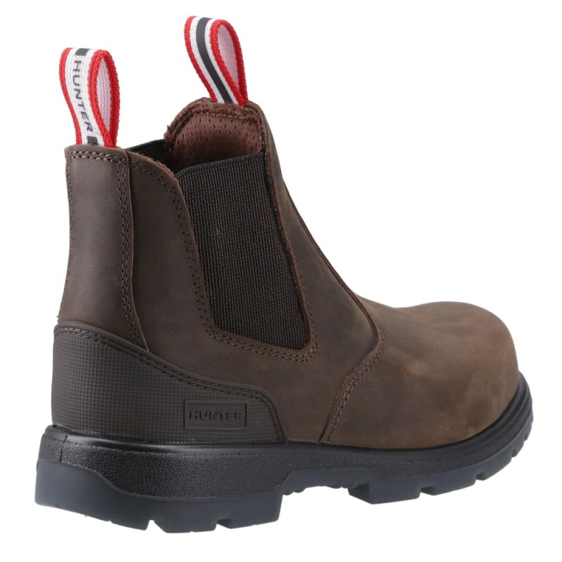 Hunter Breeze Women's Safety Dealer Boots Brown S3S