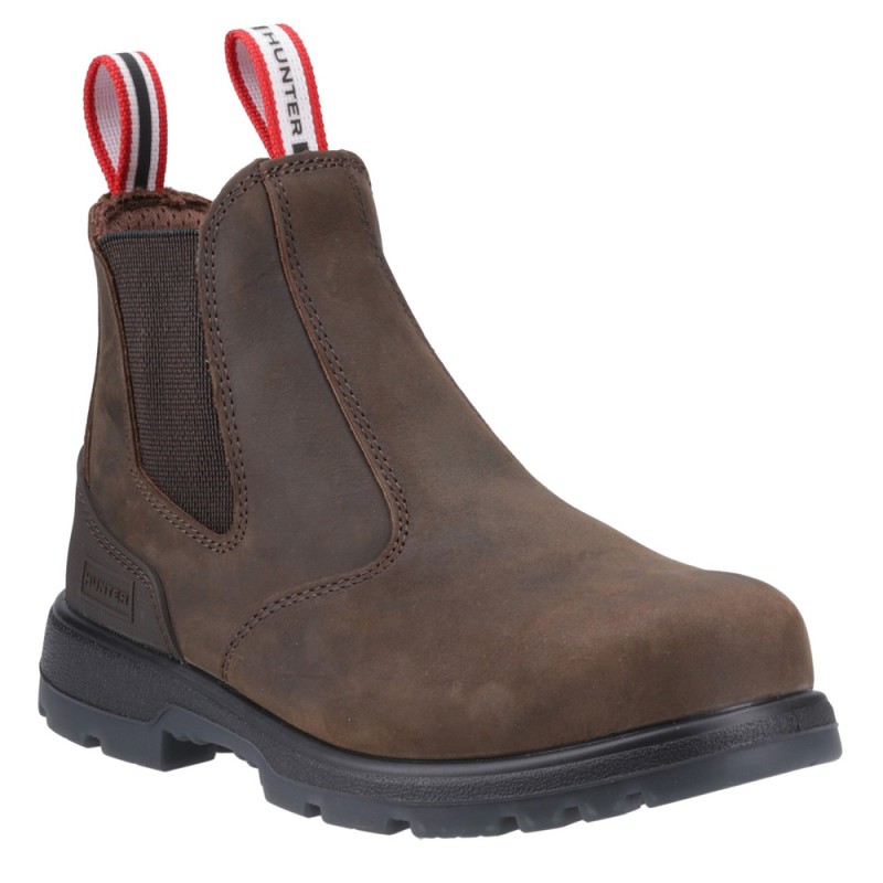 Hunter Breeze Women's Safety Dealer Boots Brown S3S