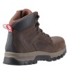 Hunter Lightning Waterproof Safety Boots Brown Metal Free S7S