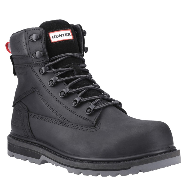 Hunter Tornado Waterproof Safety Boots Black S7S