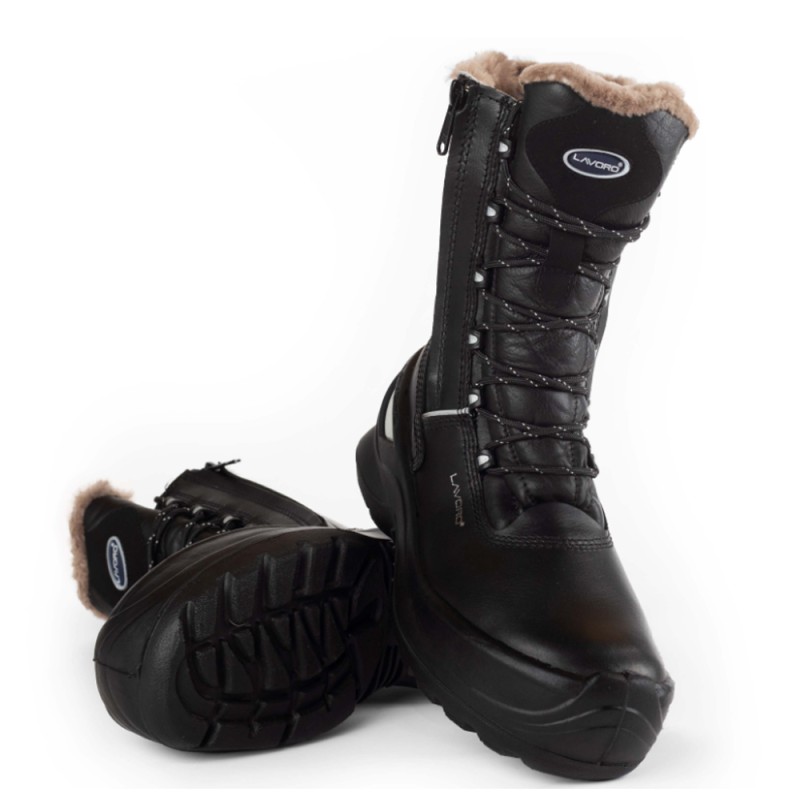 Lavoro Icelandicc Black Hi-leg Safety Boots