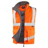 Leo Workwear Clovelly With Torrington Class 3 Hi-Vis Orange Anorak Bodywarmer