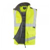 Leo Workwear Clovelly With Torrington Class 3 Hi-Vis Yellow Anorak Bodywarmer