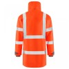 Leo Workwear Eastleigh Class 3 Orange Hi-Vis Breathable Anorak
