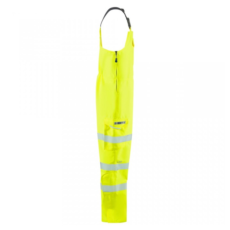 Leo Workwear Northam Class 2 Yellow Bib & Brace