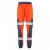 Leo Workwear Hawkcombe Class 1 Orange Hi-Vis Stretch Trousers
