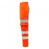Leo Workwear Beckamoor Class 2 Women's Orange Hi-Vis Trousers