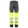 Leo Workwear Winsford Hi-Vis Yellow / Grey Stretch Cargo Trousers