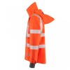 Leo Workwear Dartmoor Class 3 Hi-Vis Orange Bomber Jacket