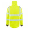 Leo Workwear Dartmoor Class 3 Hi-Vis Yellow Bomber Jacket