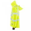 Leo Workwear Dartmoor Class 3 Hi-Vis Yellow Bomber Jacket