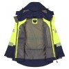 Leo Workwear Dartmoor Class 2 Jacket Hi-Vis Yellow / Navy