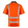 Leo Workwear Trimstone Class 2 Hi-Vis Orange Polo Shirt