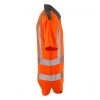 Leo Workwear Trimstone Class 2 Hi-Vis Orange Polo Shirt