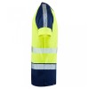 Leo Workwear Forda Class 1 Hi-Vis Yellow / Navy T-Shirt