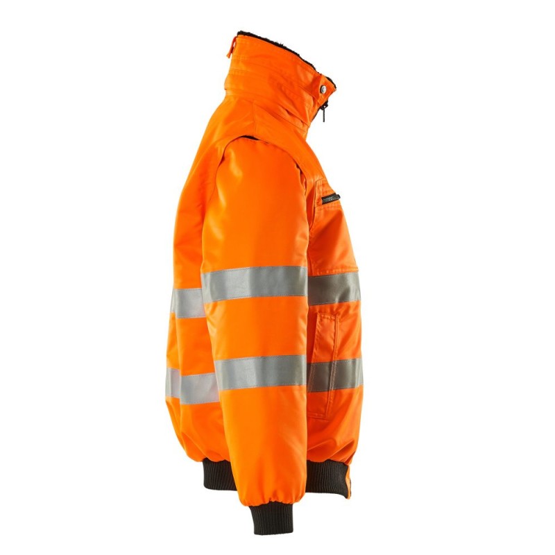 Mascot Kaprun Safe Arctic 00535 Orange Pilot Jacket
