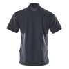 Mascot Crossover Borneo Polo Shirt With Chest Pocket - Navy