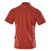Mascot Crossover Borneo Polo Shirt With Chest Pocket Red
