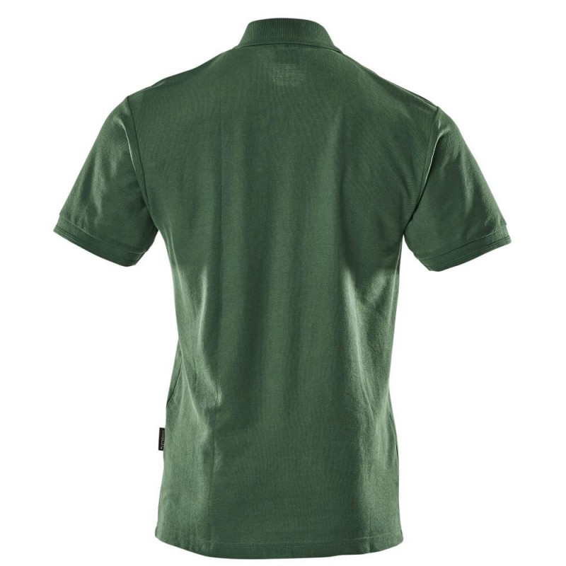 Mascot Crossover Borneo Polo Shirt With Chest Pocket Green